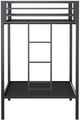 Coaster® Alevera Matte Black Youth Twin/Twin Bunk Bed-2