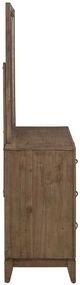 Liberty Furniture Shaker Lakes Harvest Brown Dresser and Mirror-3