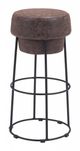 Zuo® Pop Natural and Black Bar Stool-0