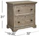 Magnussen Home® Tinley Park Dovetail Gray Lateral File-2