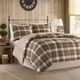 Olliix by Woolrich Lumberjack Multicolor Twin Lumberjack Classic Quilting Soft and Cozy Microfiber Solid Reverse Down Alternative Comforter Set-1