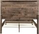 Liberty Furniture Ridgecrest Cobblestone Queen Panel Bed-2