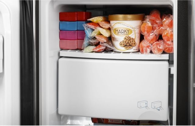 GE® 36 in. 25.1 Cu. Ft. Fingerprint Resistant Stainless Steel Side-By-Side Refrigerator-13