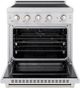 ZLINE Paramount 30" Satin Stainless Steel Pro Style Induction Range-1