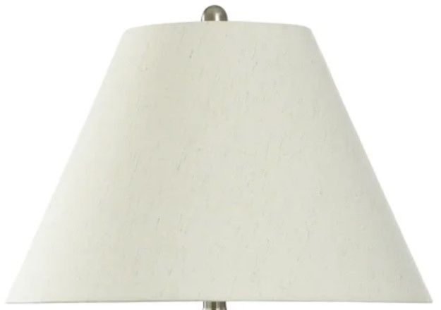 StyleCraft Almond Latte/White Table Lamp-1