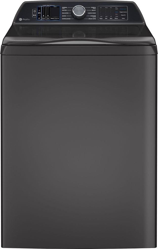 GE Profile™ 5.3 Cu. Ft. Diamond Gray Top Load Washer -1