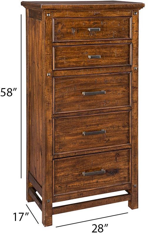Intercon Wolf Creek Lingerie Brown Chest-1