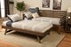 Kodiak Furniture Boho Rustic Walnut Adjustable Daybed -1