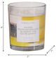 Sagebrook Home 4" White/Yellow Doin It And Lovin It Boxed Candle-2