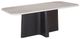 ACME Furniture Jacory Bottocino Marble Top Dining Table with Espresso Base-0