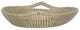 A & B Home Beige Woven Seagrass Bowl-2