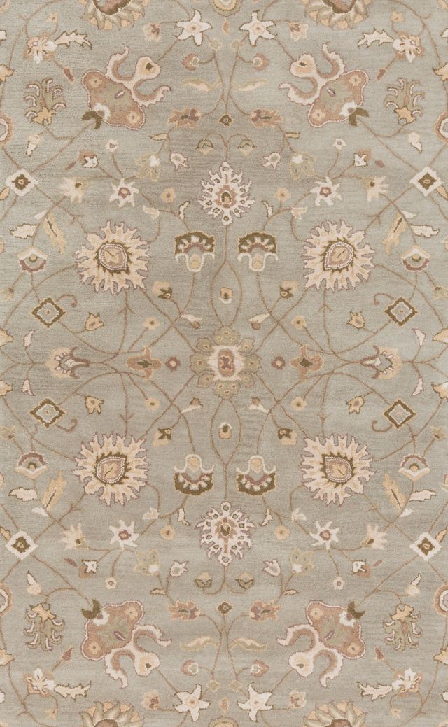 Surya Caesar Gray Multi 5'x8' Area Rug-0
