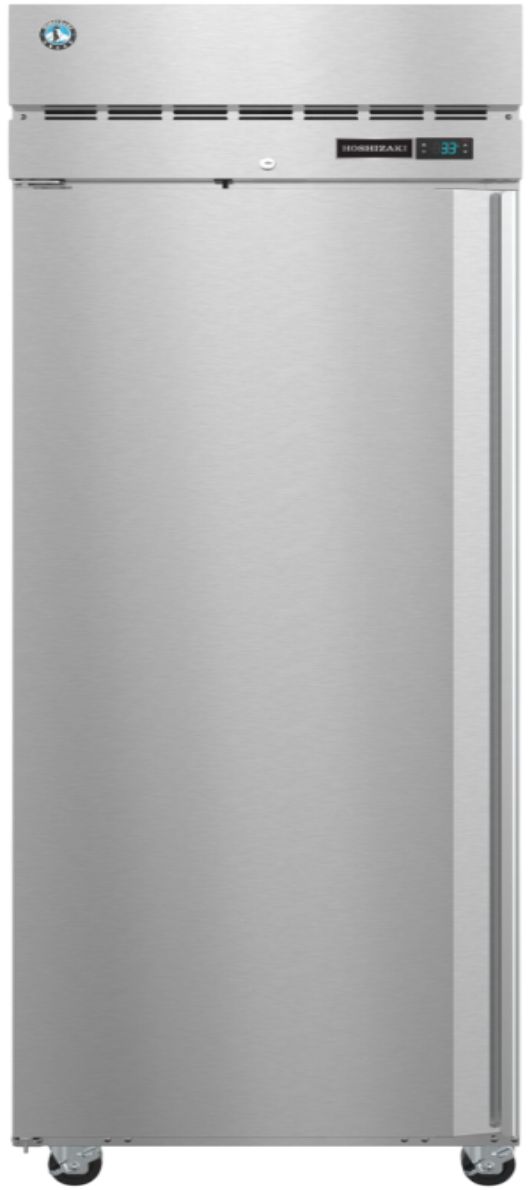 Hoshizaki Steelheart® 28" 23.1 Cu. Ft. Stainless Steel Commercial Refrigerator with Lock-0