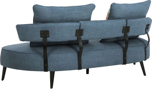 Signature Design by Ashley® Hollyann Blue Sofa-2