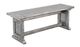 Sunny Designs™ Alpine 4-Piece Gray Breakfast Nook Set-2