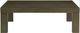 Elements International Grady Dark Walnut Square Coffee Table-0