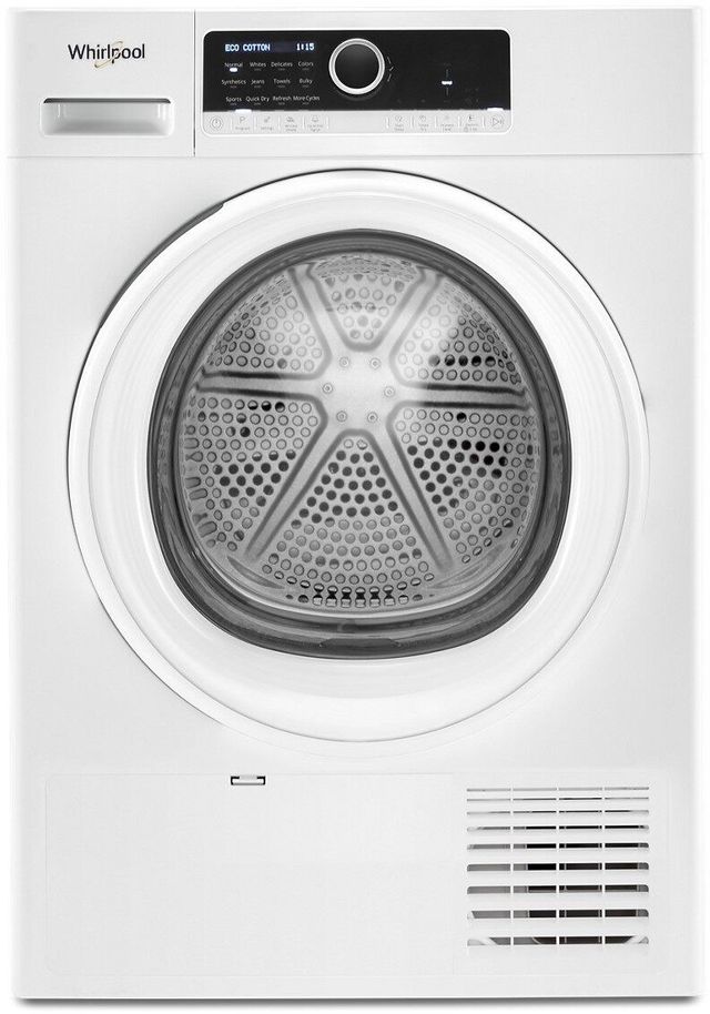 Whirlpool® 4.3 Cu. Ft. White Front Load Ventless Compact Electric Dryer