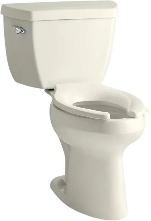 KOHLER® Highline® Classic Biscuit 2-Piece Chair-Height Elongated Toilet, 1.0 Gpf-0