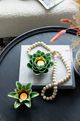 A & B Home Green Tealight Candle Holder-5