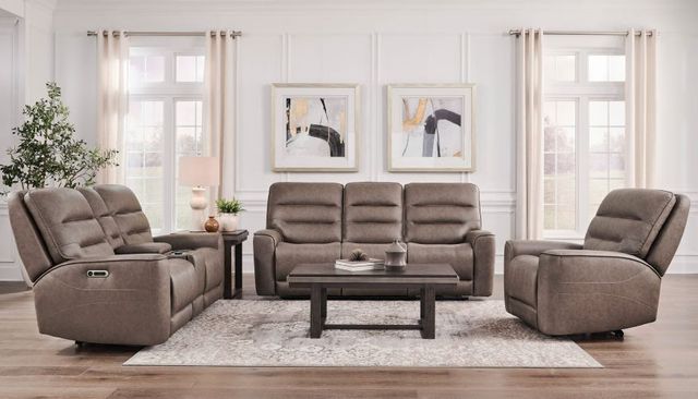 Parker House® Lawson Sydney Brunette Power Reclining Sofa P2-4
