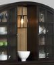 Holland House Blackberry Farm China Cabinet with Pendant Light-3