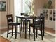 Mazin Furniture Griffin 5-Piece Counter Height Dining Table Set-0