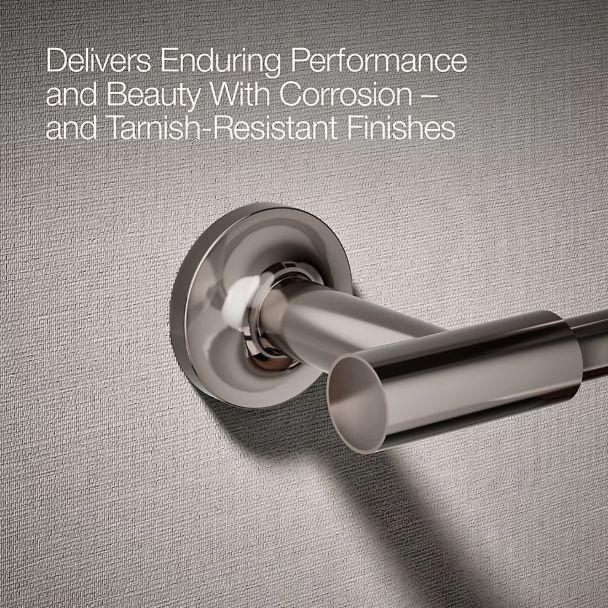 KOHLER® Purist® Vibrant Titanium Towel Ring-4