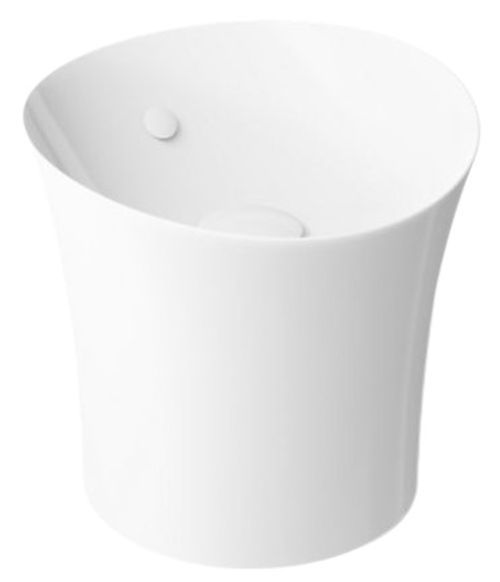 Kohler Veil™ White 16" Round Vessel Bathroom Sink or Pedestal Sink Basin-0
