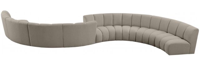 Meridian Furniture Infinity 8-Piece Taupe Modular Sectional-3