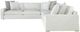 Century® Great Room 2-Piece Gray Sectional-1