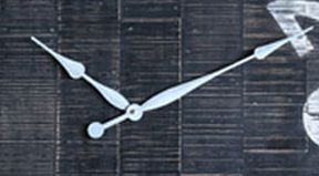 Signature Design by Ashley® Brone Black/White Wall Clock-1