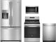 Whirlpool® 4 Piece Fingerprint Resistant Stainless Steel Kitchen Package-0