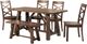 Elements International Renegade 6-Piece Cherry Dining Set-0