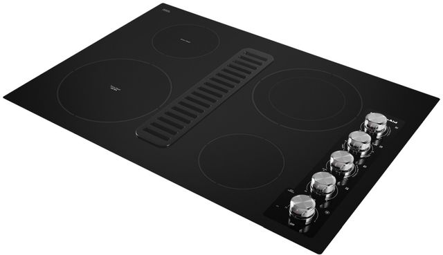 KitchenAid® 30" Black Electric Downdraft Cooktop-4
