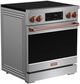 Thor Kitchen® Gordon Ramsay Collection 30" Stainless Steel Pro Style Induction Range with Tilt Panel Touch Control and Rose Gold Trim-2