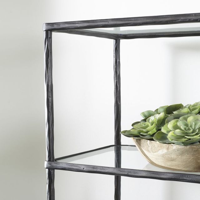 Signature Design by Ashley® Ryandale Antique Black Bookcase-2