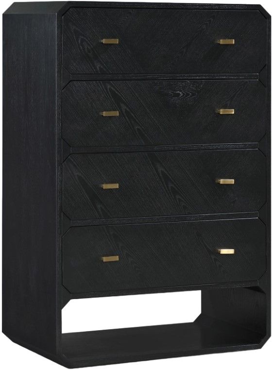 Meridian Furniture Parker Black Chest-0