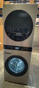 LG Studio WashTower™ 5.0 Cu. Ft. Washer, 7.4 Cu. Ft. Dryer Noble Steel Stack Laundry-0