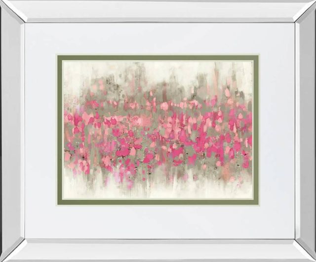 Classy Art Crossing Abstract II by DanMeneely Mirrored Frame Wall Art-0