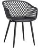 Moe's Home Collection Piazza Black-M2 Outdoor Chair-0