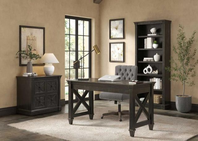 Martin Furniture Kingston Dark Chocolate Writing Desk-2
