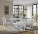 Bernards Bellamy Lane Whitewash Counter Height Dining Table-1