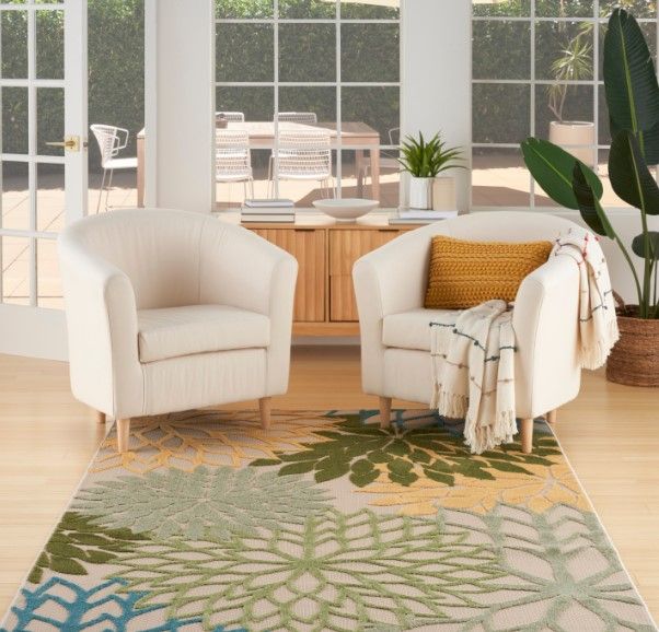 Nourison Home™ Aloha 5'x8' Style 56 Area Rug-1