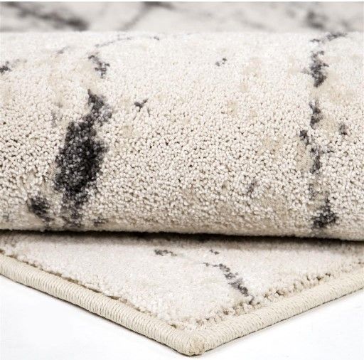 Orian Illusions Marble Hill Soft White 5'x8' Area Rug-3