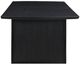Coaster® Brookmead Black Rectangular Dining Table-2