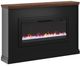 Legends Home Real Cozy Sonoma Black/Whiskey Fireplace Mantel-0