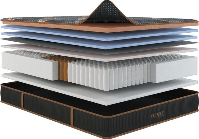 Copper by Spring Air® 13.5" Hybrid Quilted Tight Top Full Mattress-3