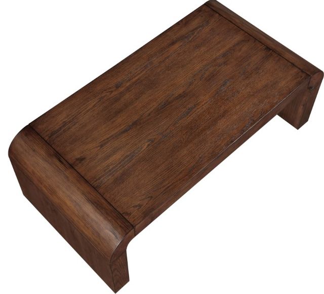 Meridian Furniture Toulon Brown Walnut Coffee Table-3