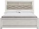 Signature Design by Ashley® Altyra White Queen Upholstered Bookcase Bed-2