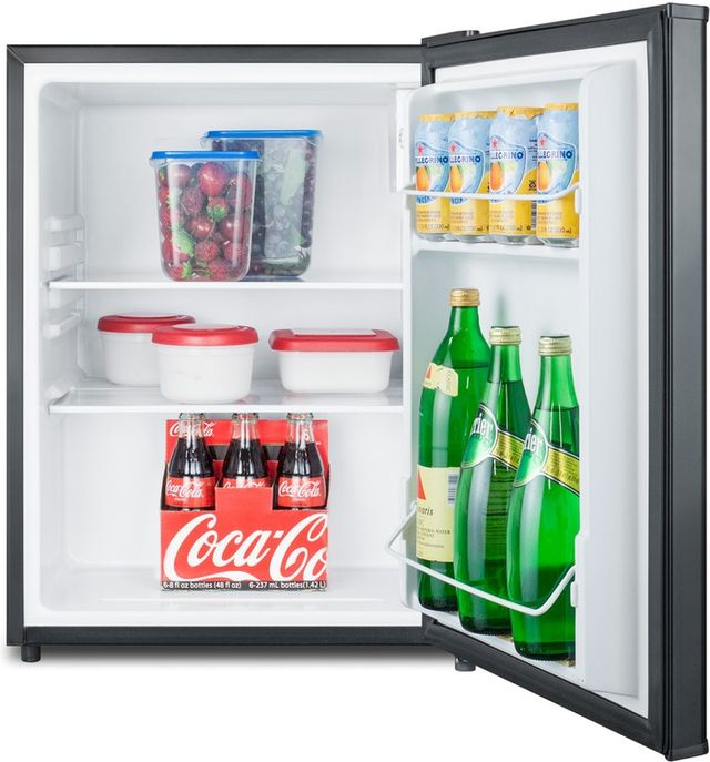 Summit® 19" 2.4 Cu. Ft. Black Compact Refrigerator-3